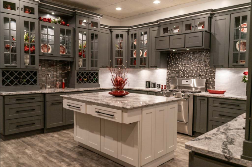 Platinum Shaker Display Door